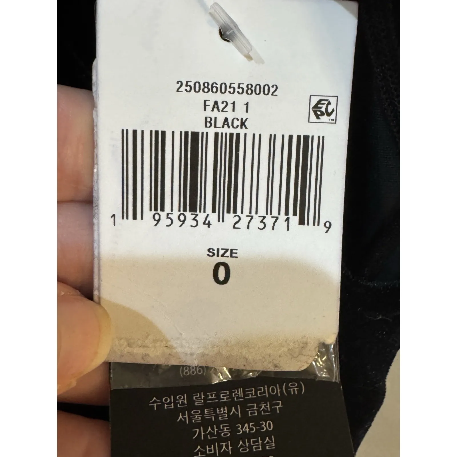 Lauren Ralph Lauren Women's Velvet Long-Sleeve Cocktail Dress Black Size 0‎ - Image 7