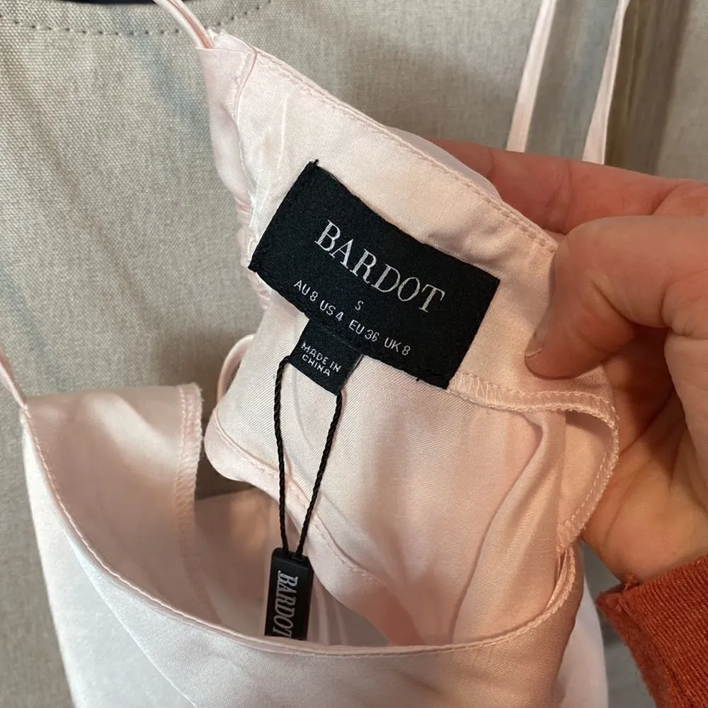 REVOLVE Bardot Astrid square neck satin cami - Image 7