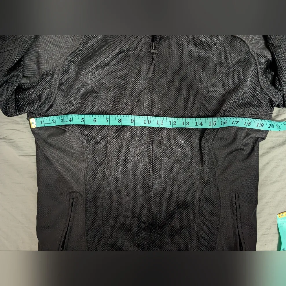 Viking Cycle Warlock Armored Mesh Motorcycle Textile Jacket for Women Medium Blk Black - Image 8