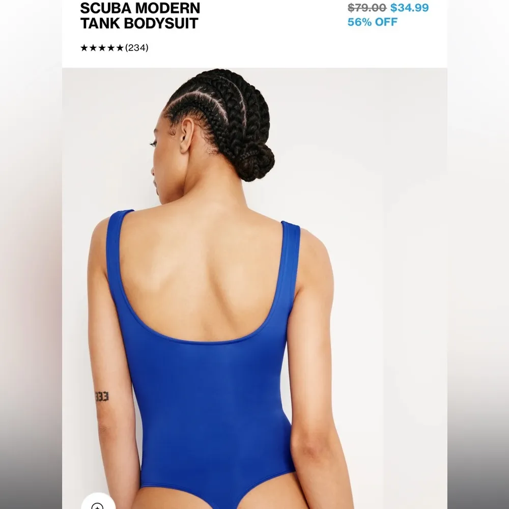 Good American scuba modern tank body suit sz XS - Image 7