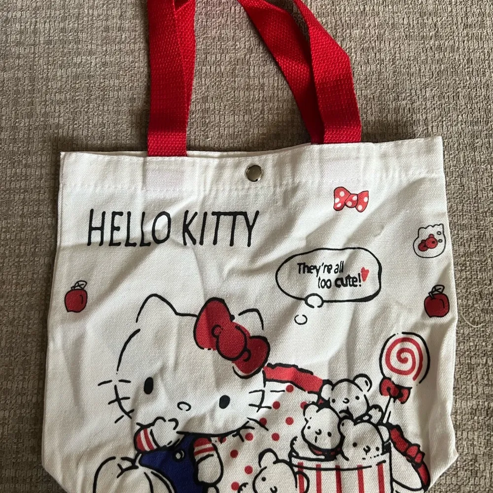 Hello Kitty Adorable  Small Tote Bag - Image 3