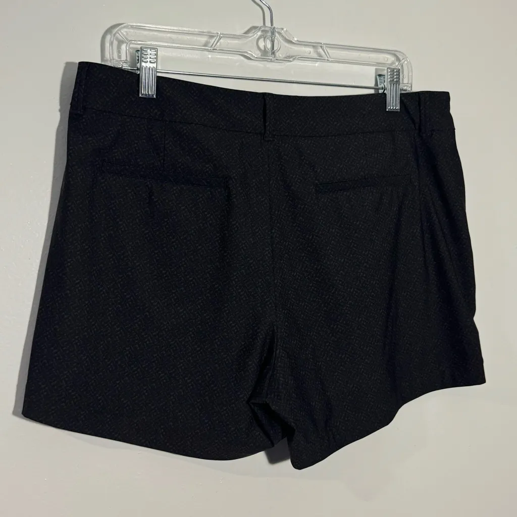 NEW Women's Spanx Sunshine UPF 50+ Shorts‎ In Black & Gray Size Large - Image 3