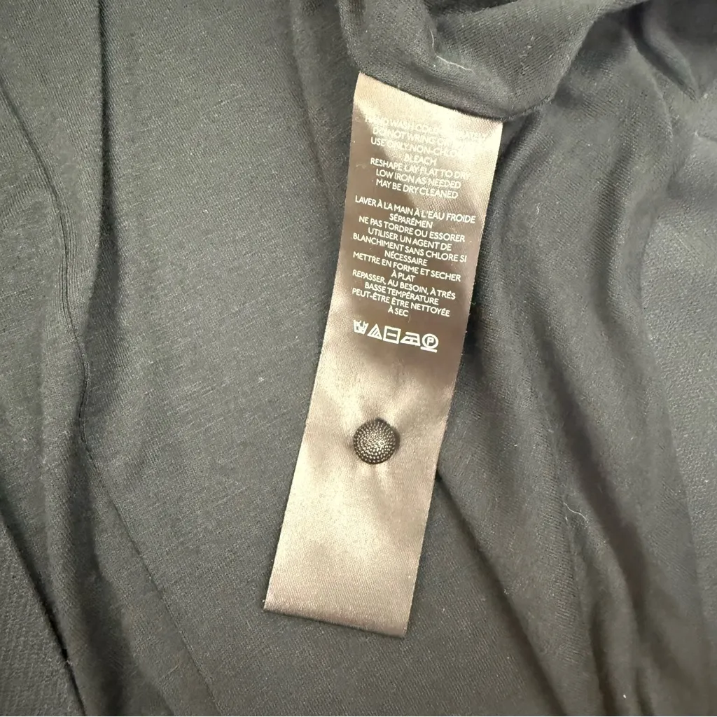 Maeve X Anthropologie Sheer Cutout Mesh Midi Dress Black Evening Event Party - Image 12