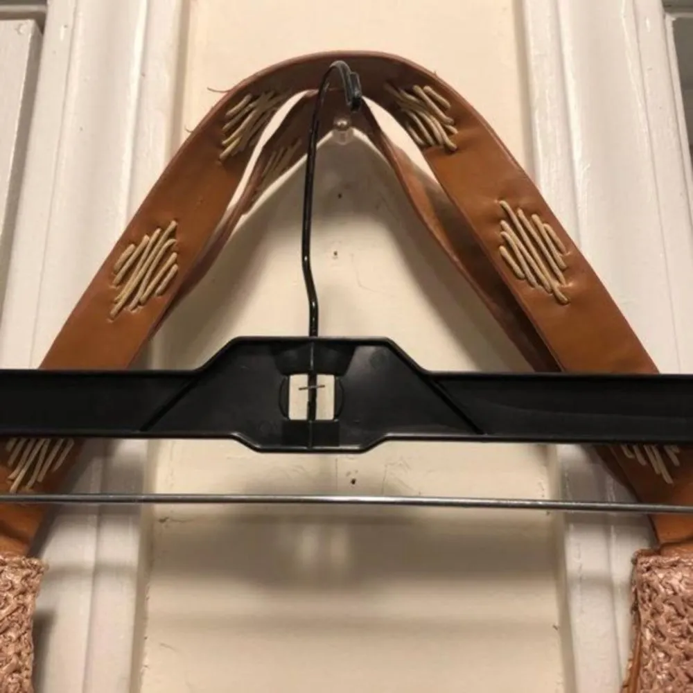 Chicos Woven and Beaded Tote Bag - Image 3