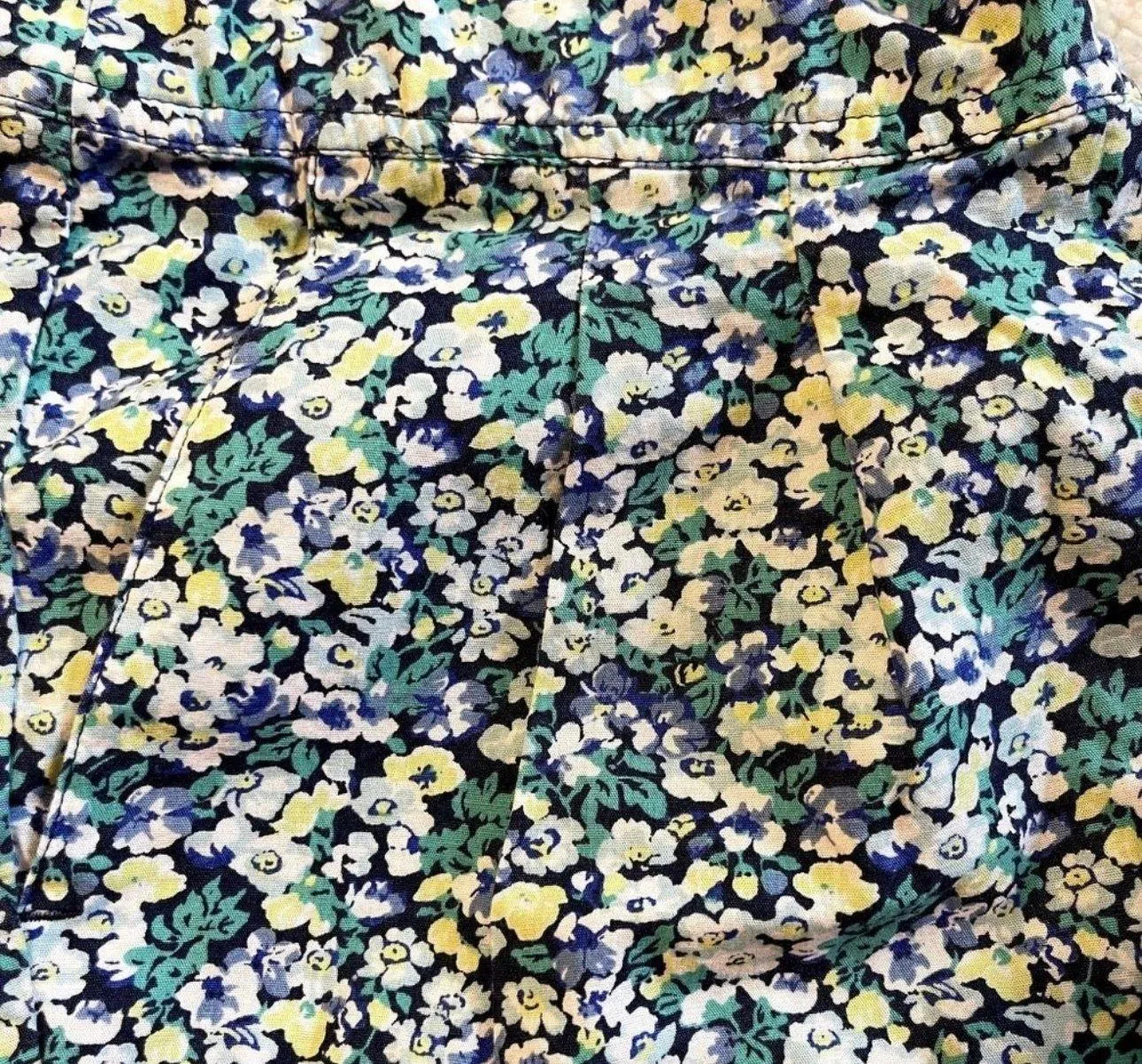 Floral Cotton Shorts - Size 1 - Image 5