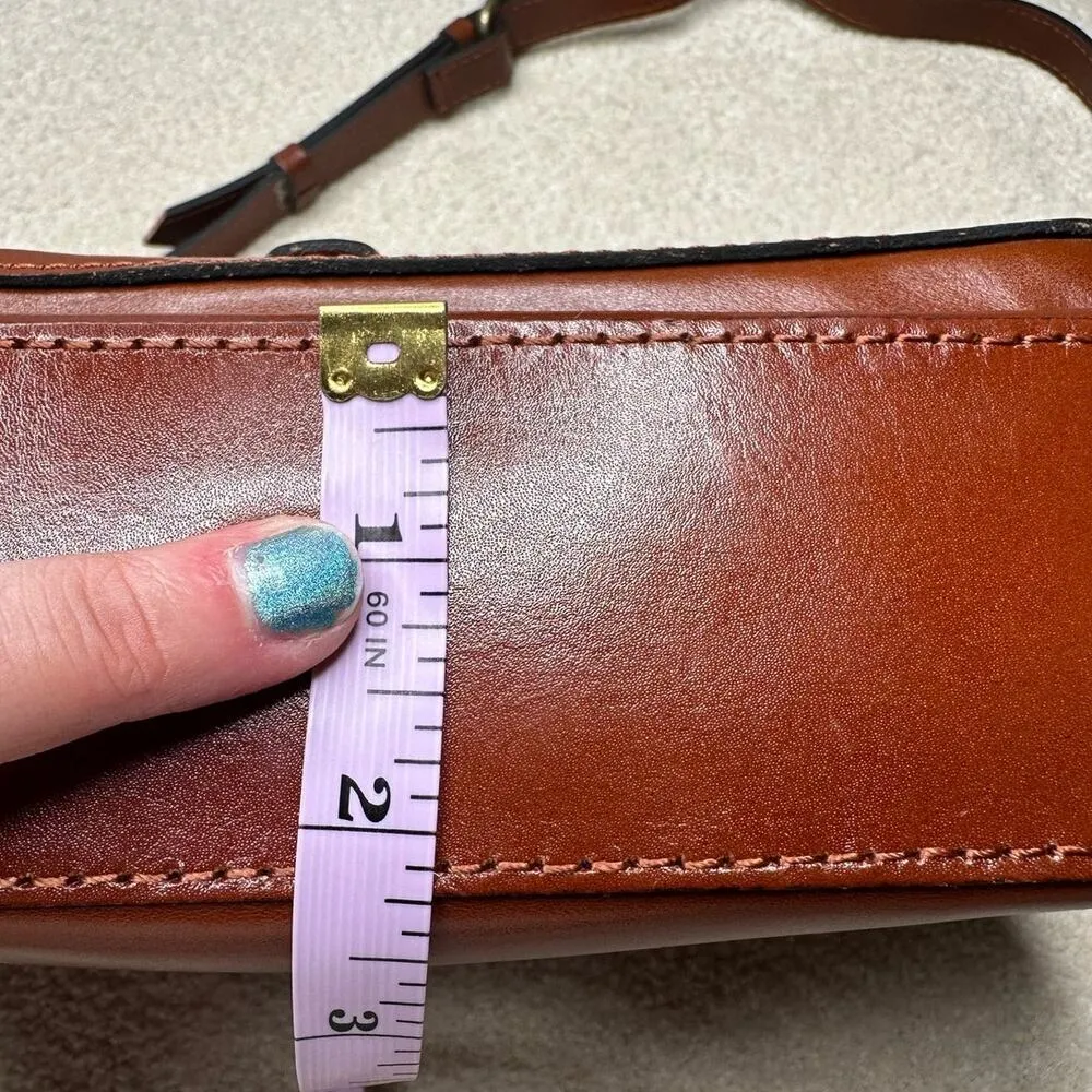 : Heritage Collection Avellino Tan / Vintage 90's Brown Crossbody - Image 11