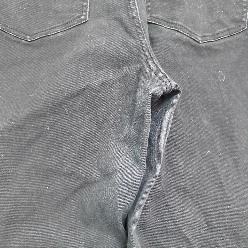 H&M Women’s Relaxed Fit Wide Leg Black Jeans Size 16 - Image 9