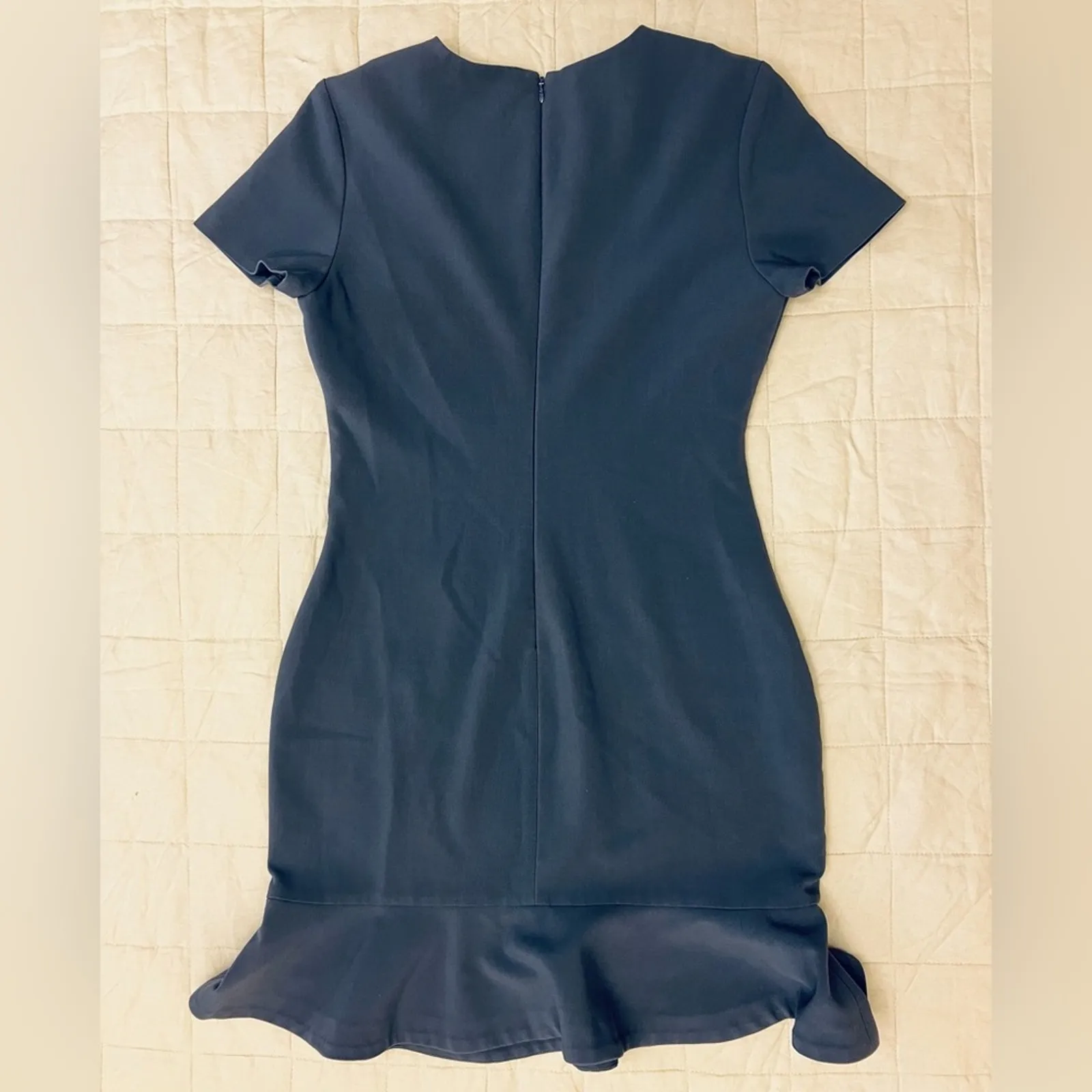 Likely Periwinkle Becket Ruffle Hem Mini Dress Fairycore Cocktail Coquette- 10 - Image 5