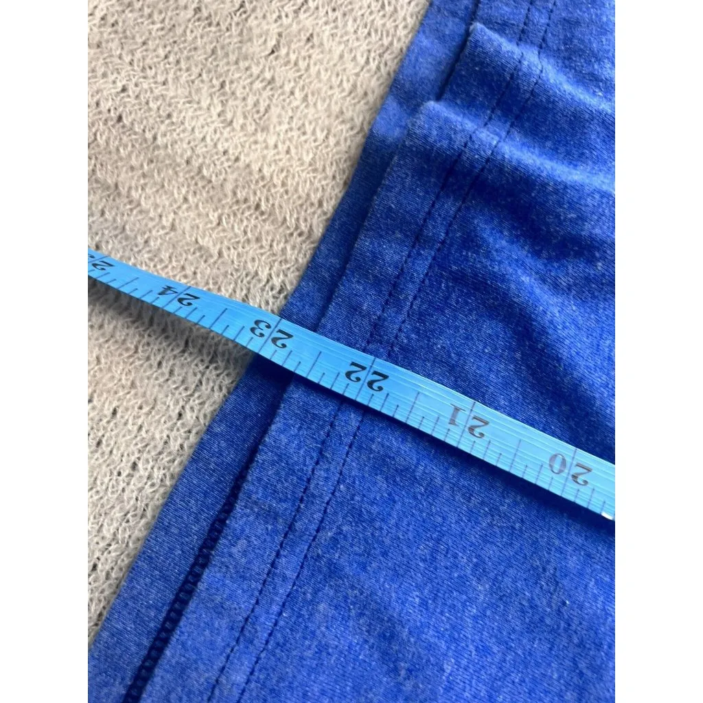 Disney Store Sparkly Blue Large Short Sleeve‎ Minnie & Mickey Love T-shirt - Image 5