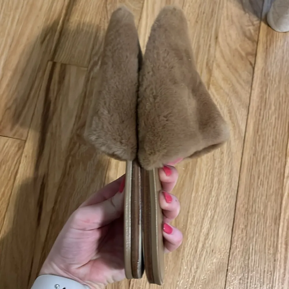 Jenni Kayne Shearling Mules Sz 37 - Image 7