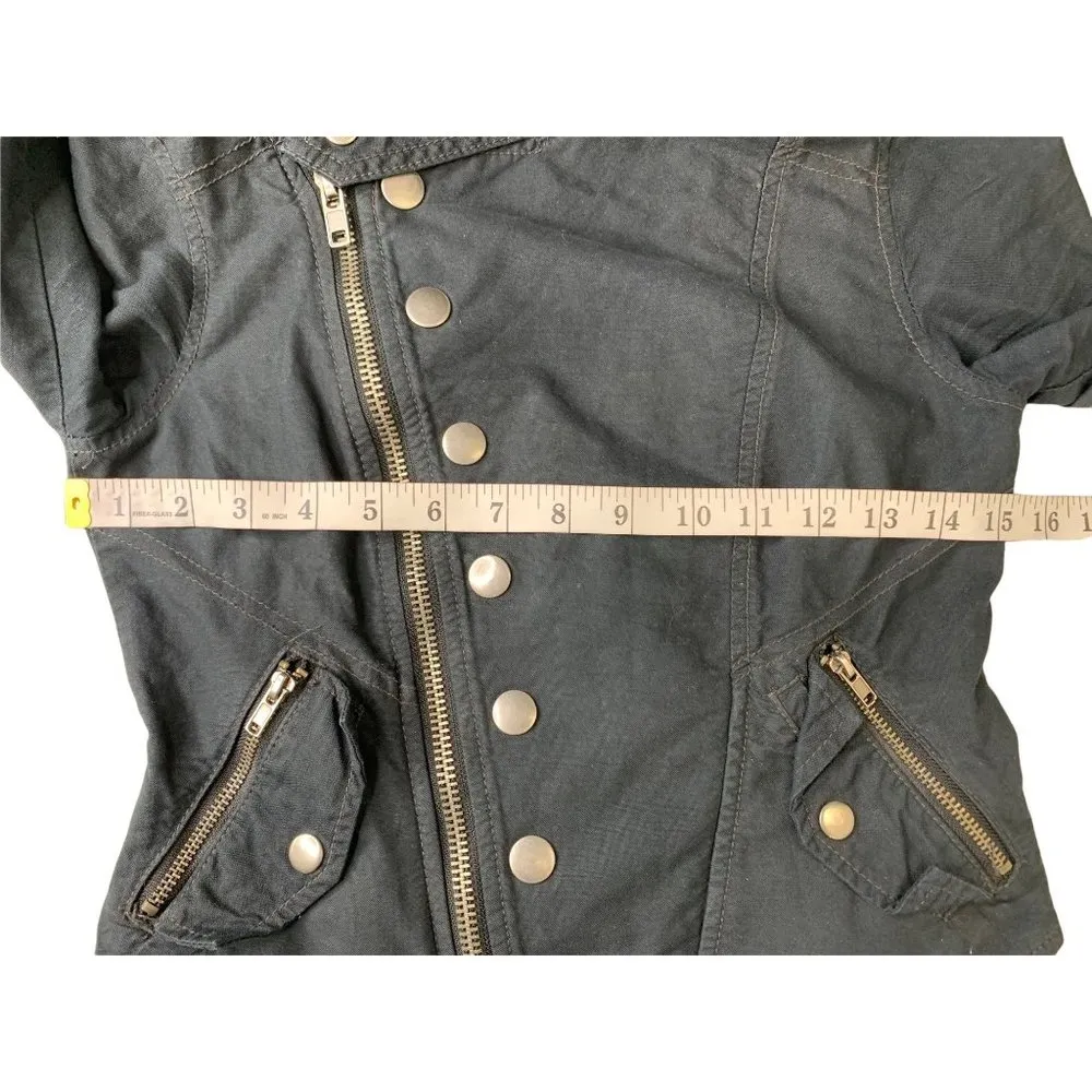 Urban Outfitters Women's Black Distressed Jacket - Image 5