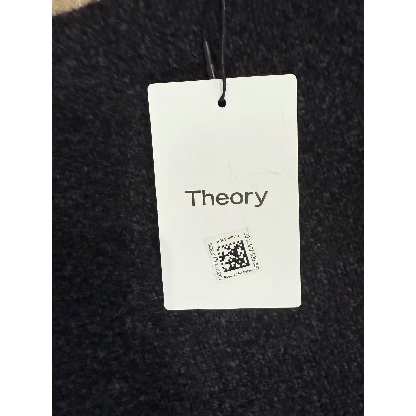 NWT‎ Theory TWEED MINI J Cashmere Felted Tweed Skirt Sz Medium Black
Multi $395 - Image 4