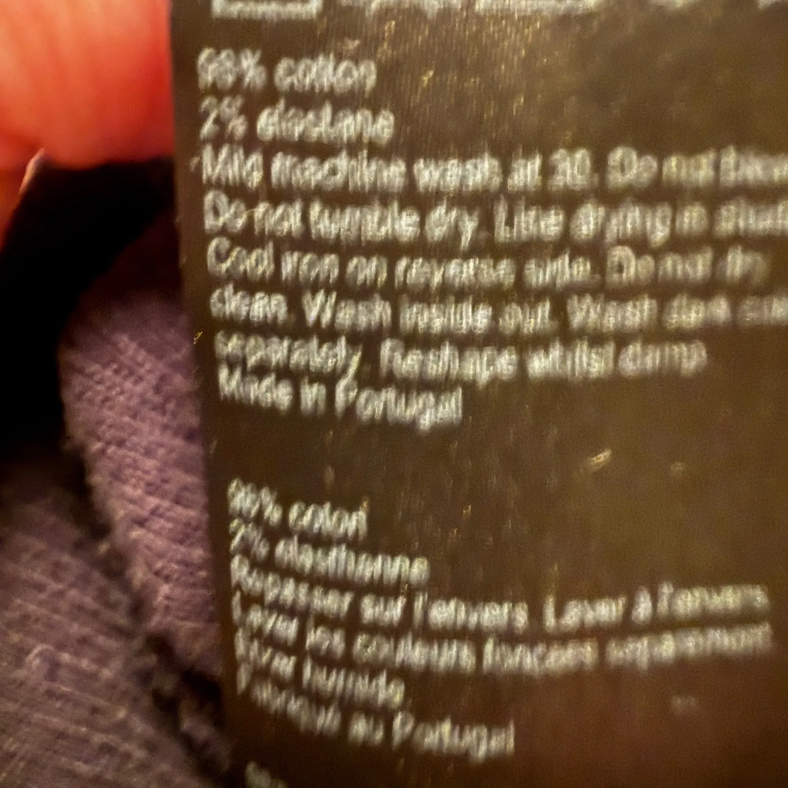 AllSaints Black Biker Shorts Ribbed Stretch Cotton Blend Womens Workout Active - Image 6