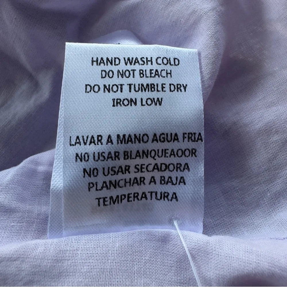 Tuckernuck Hyacinth House Lavender Floral Frannie Cottagecore Midi Dress Sz XXS Purple - Image 10