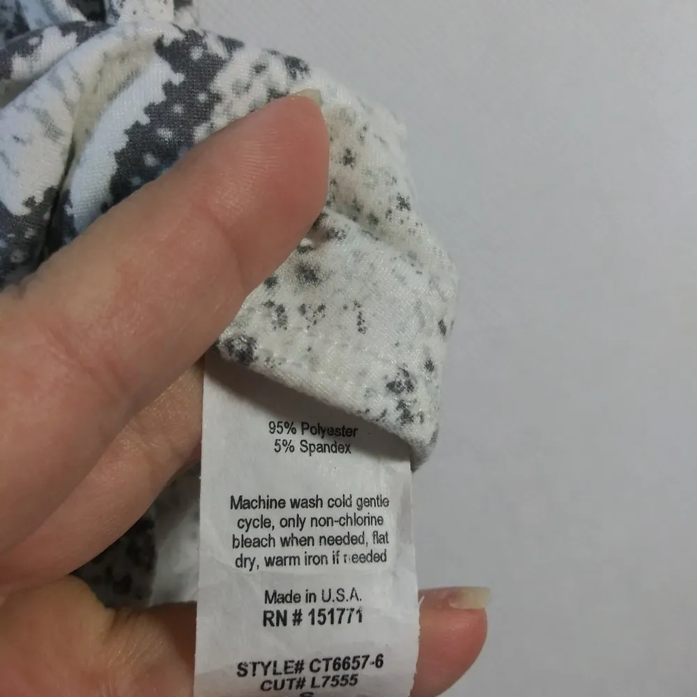 LE LIS One Shoulder Womens Snakeskin Bodysuit Size Small - Image 8