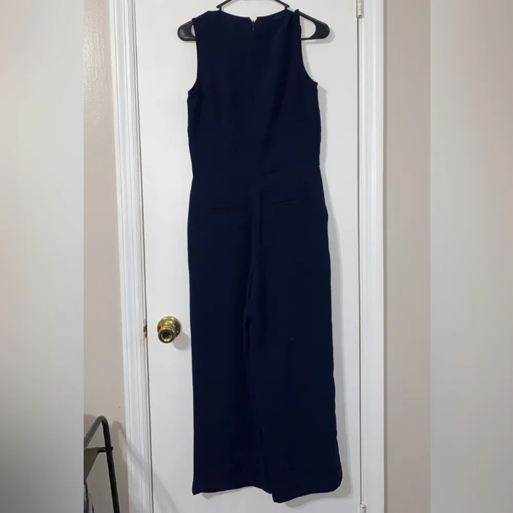 Madewell Navy blue Tux Jumpsuit Size 0 NWT - Image 5