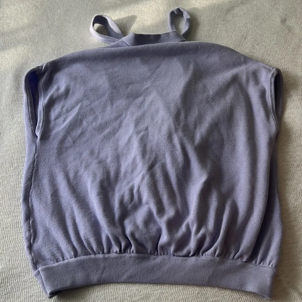 Anthropologie Rambuteau Surplice Lavender Purple Wrap Sweater Top, size XS 🟩 - Image 11