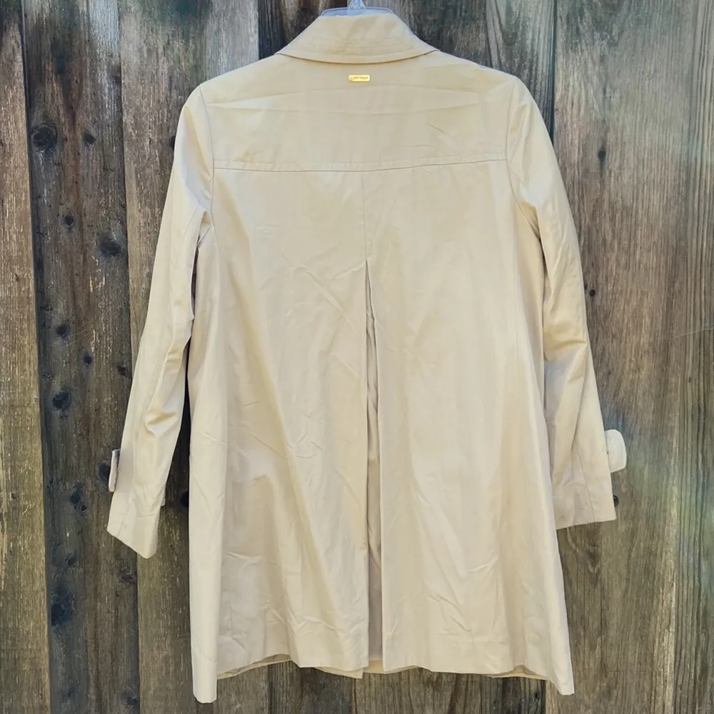 Ellen Tracy Short Trench Coat Size Large NWT - Image 48