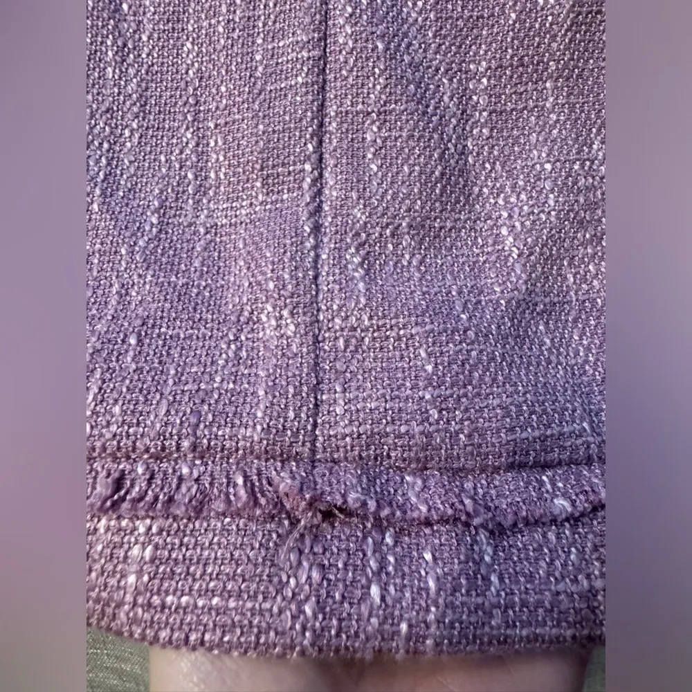 NWOT BISHOP + YOUNG women's parker tweed skirt in lavender light purple size S - Image 7