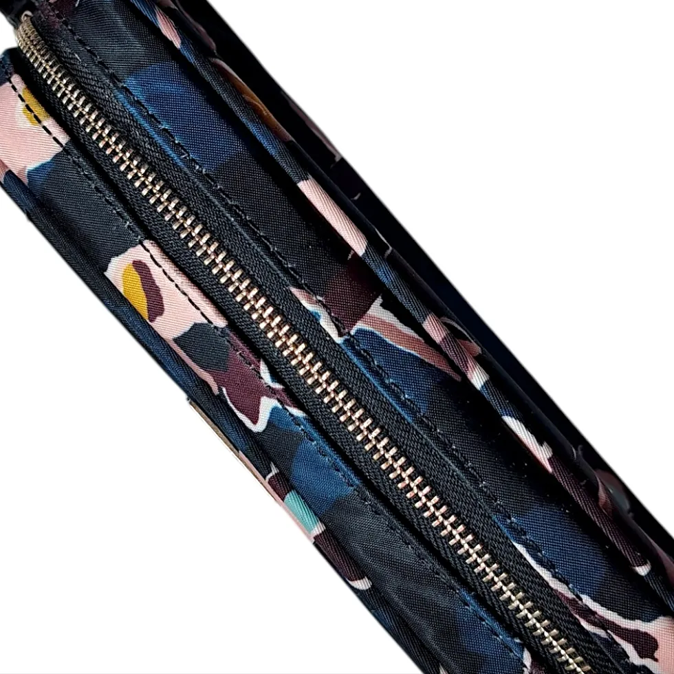 Kate Spade New York Dawn Paper Rose Makeup Pouch Clutch Pencil Case - Image 6