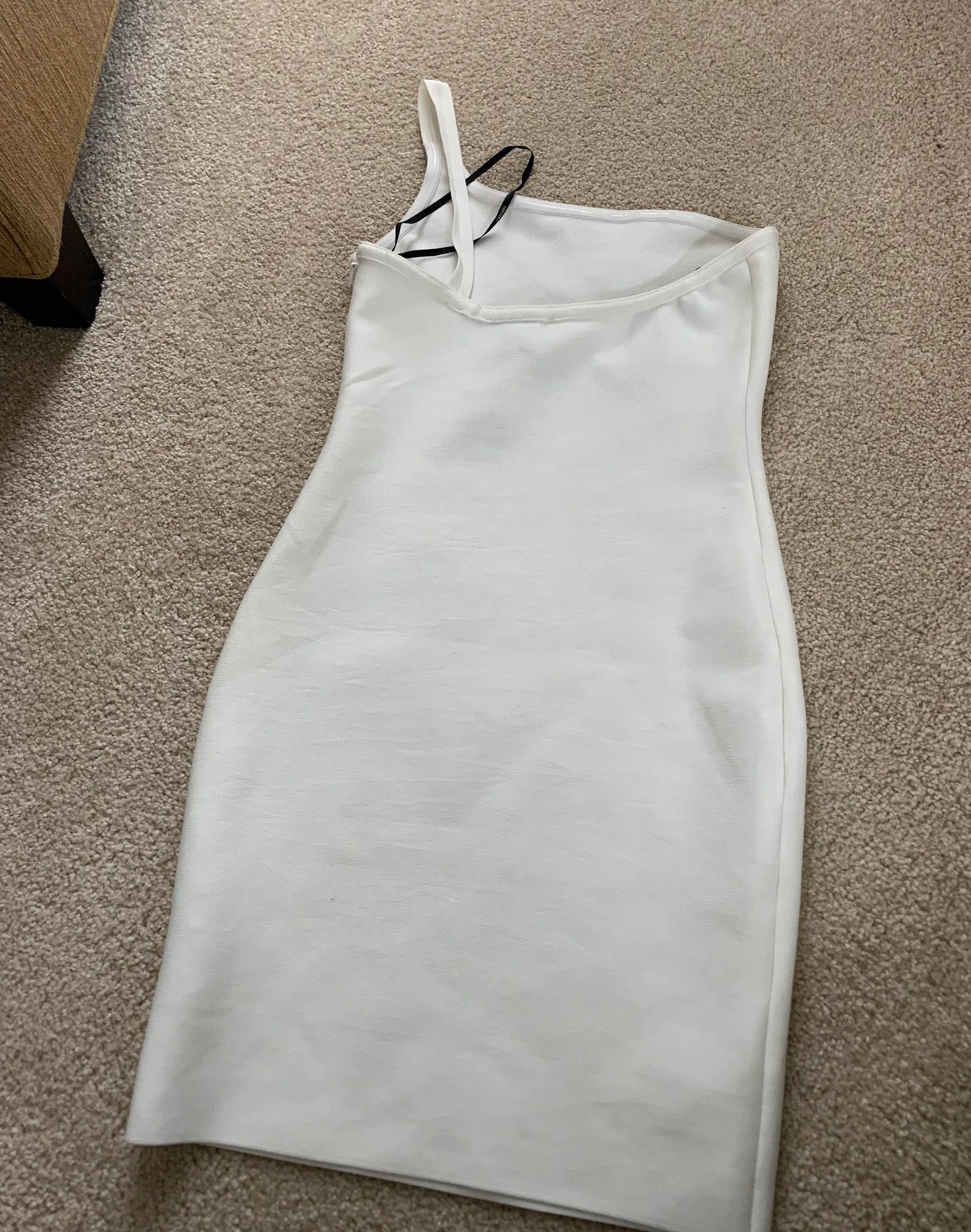 Ribbed Knit Bodycon Dress - Image 2