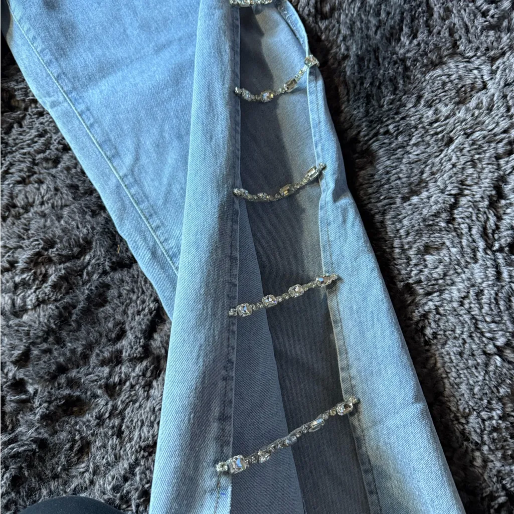 Windsor Light Blue Straight Leg Jeans - Image 2