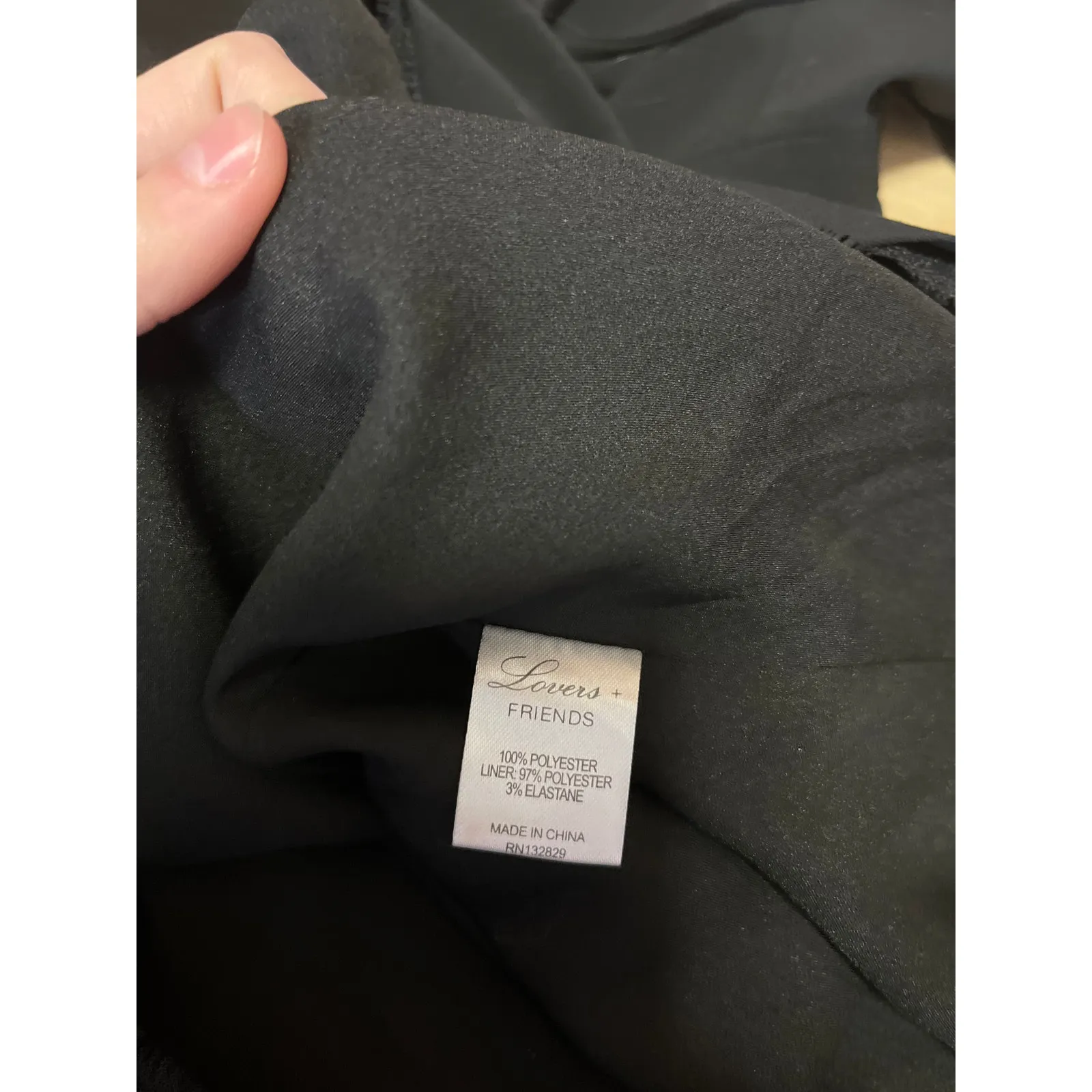 Lovers and Friends Women's Black Lace Sleeveless Fit and Flare Mini Dress Size S - Image 6