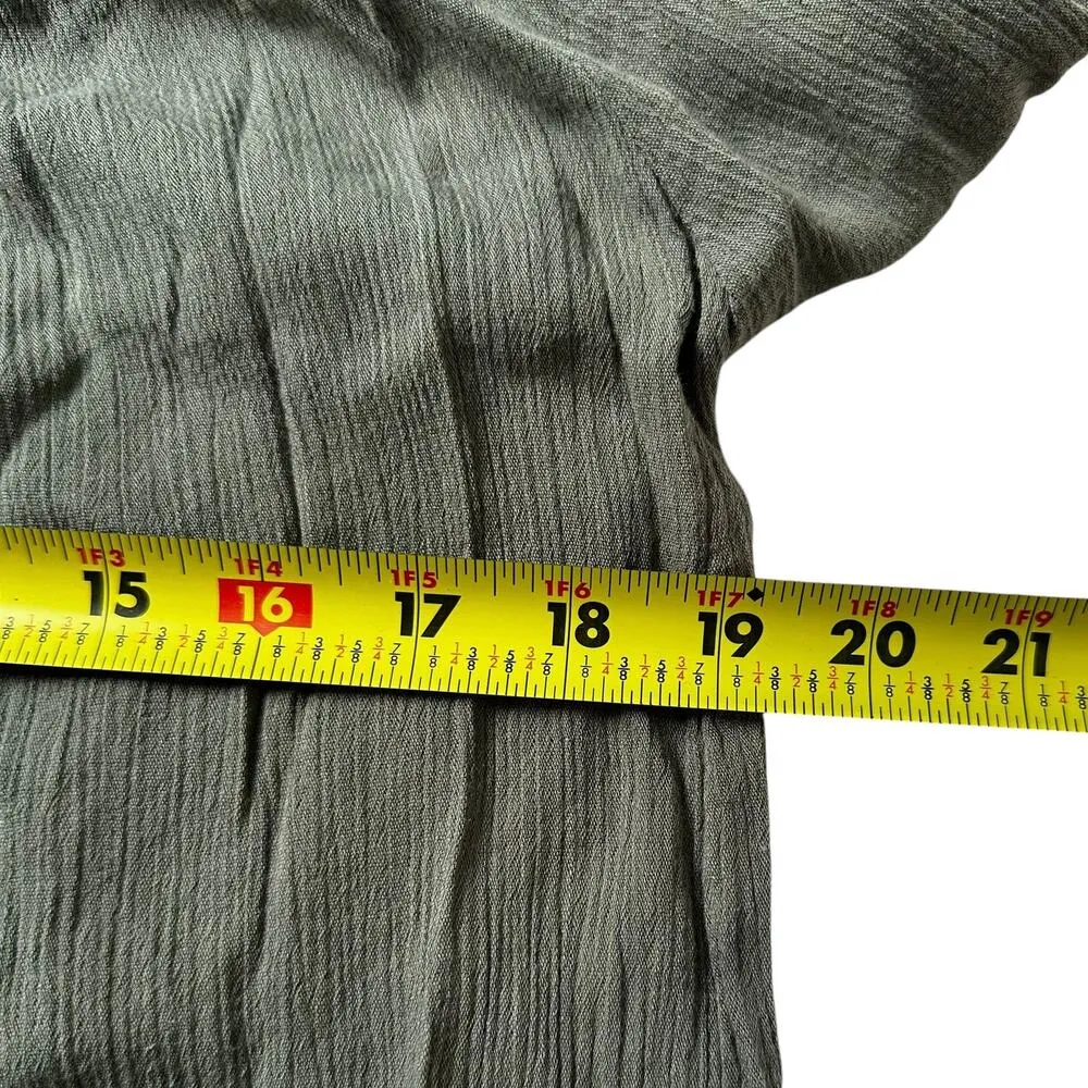 Aerie Green Bohemian Above the Knee Dress Women's Size Small | 75-24 - Image 5