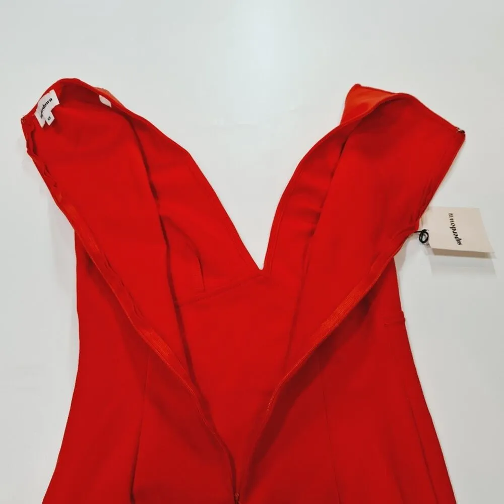 Superdown Skye Mini Dress in Red XS - Image 9