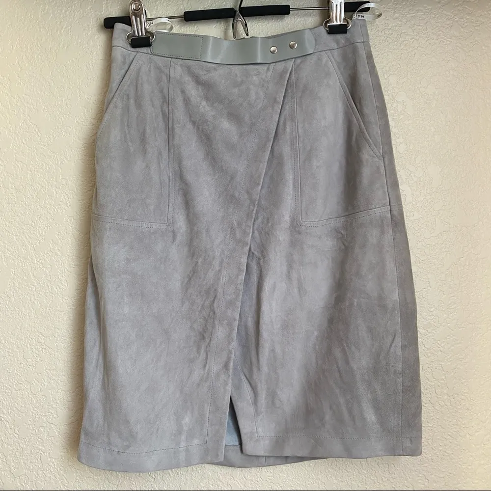 Genuine Lamb Suede Wrap Skirt

HALSTON HERITAGE‎ - Image 3