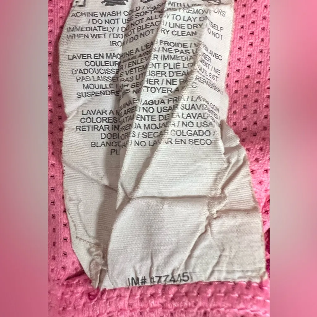 Nike Dri Fit Reversible Racerback Pink Sports Bra - Size Medium - GUC - Image 6