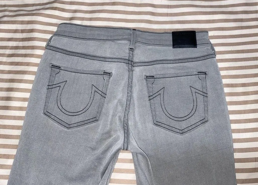 True Religion Straight Leg Jeans - Image 3