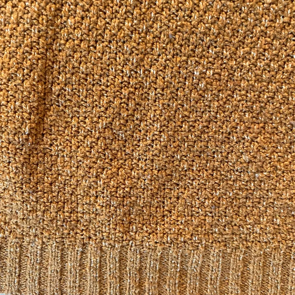 Carmel brown knit sweater Size M - Image 9