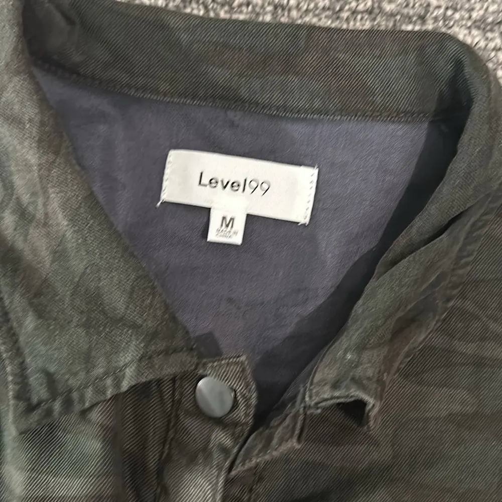 Level99 Marlow Camo Flight Jumpsuit Sz M Black Size M - Image 6