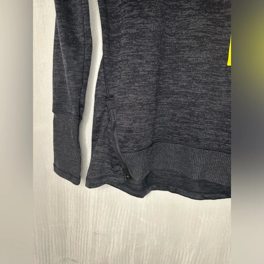 Active Life MEDIUM Sweater -heather charcoal NWT womens zipper - Image 3