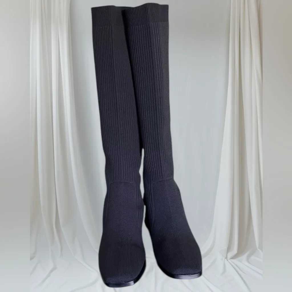 NWOT Dream Pairs Elegant Black Water Resistant Sock Boots Retail 59.99 - Image 9