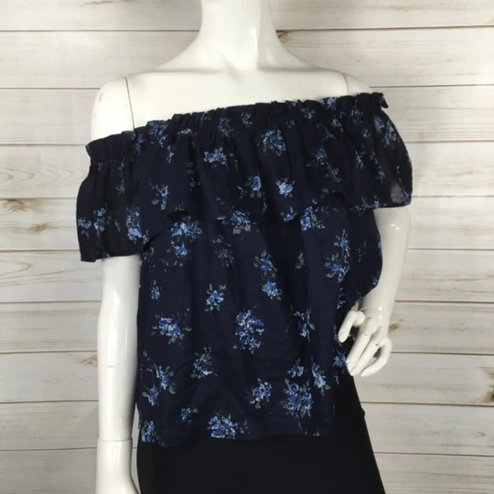 Current Elliot Off the Shoulder Floral Top - Image 5