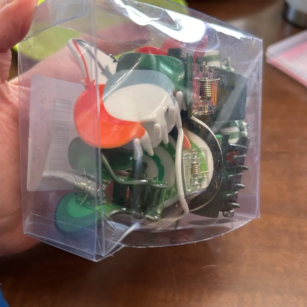 St Patrick’s day claw clips pack of 6 green Irish - Image 6