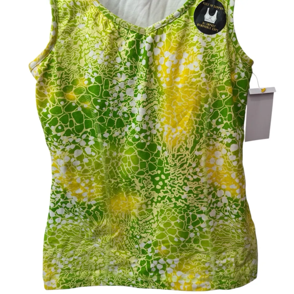 NEW Everlast Floral Athletic Compression Tank Running Outdoors Size M - Image 4