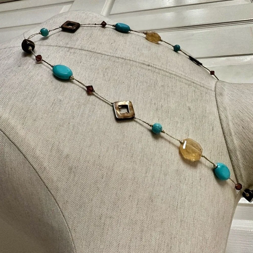 Premier Designs Promenade tigers eye necklace - Image 2