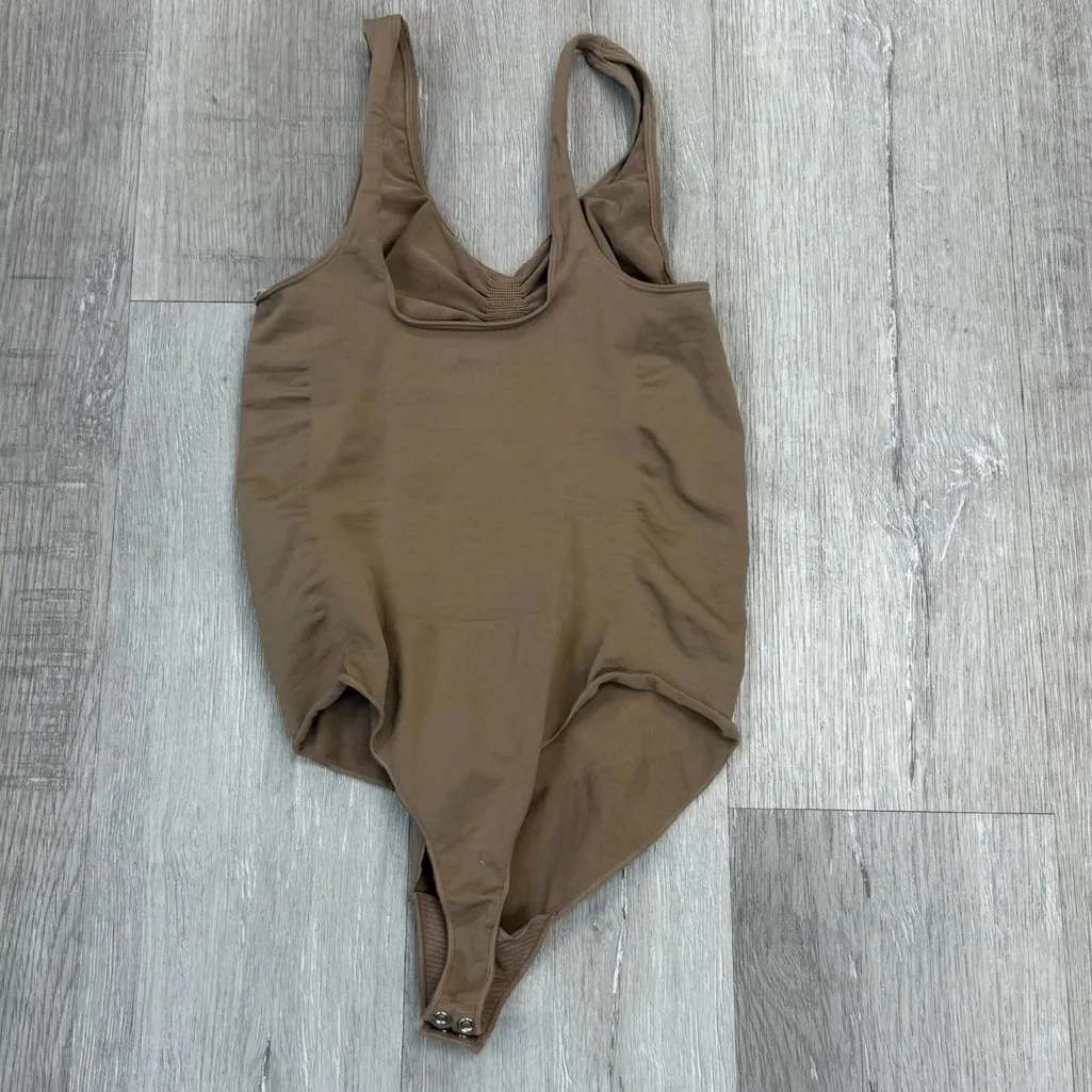 Yitty Taupe Nearly Naked Shapewear Thong Bodysuit - New - 3x - Image 5
