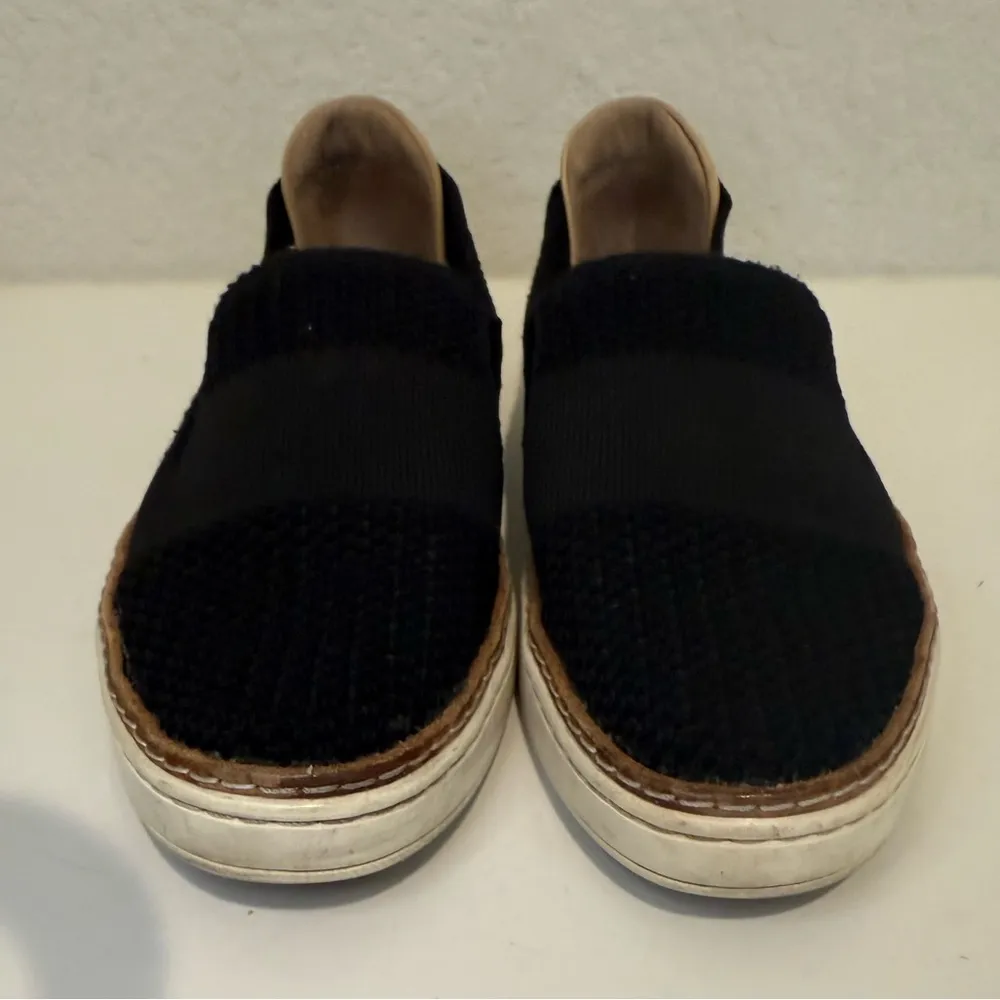 UGG Sammy Knit Slip On Sneakers Black Tan Size 6 - Image 3