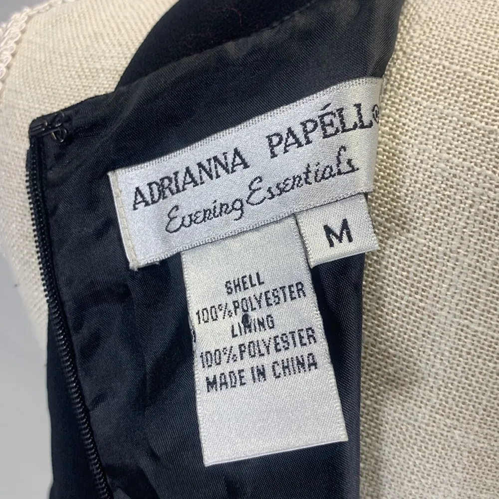 Evening Essentials Beaded and Embroidered Black Cami Medium - Image 13