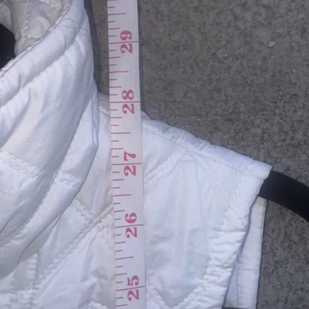 Women's MARC NEW YORK ANDREW MARC White Quilted Vest Small - Image 5