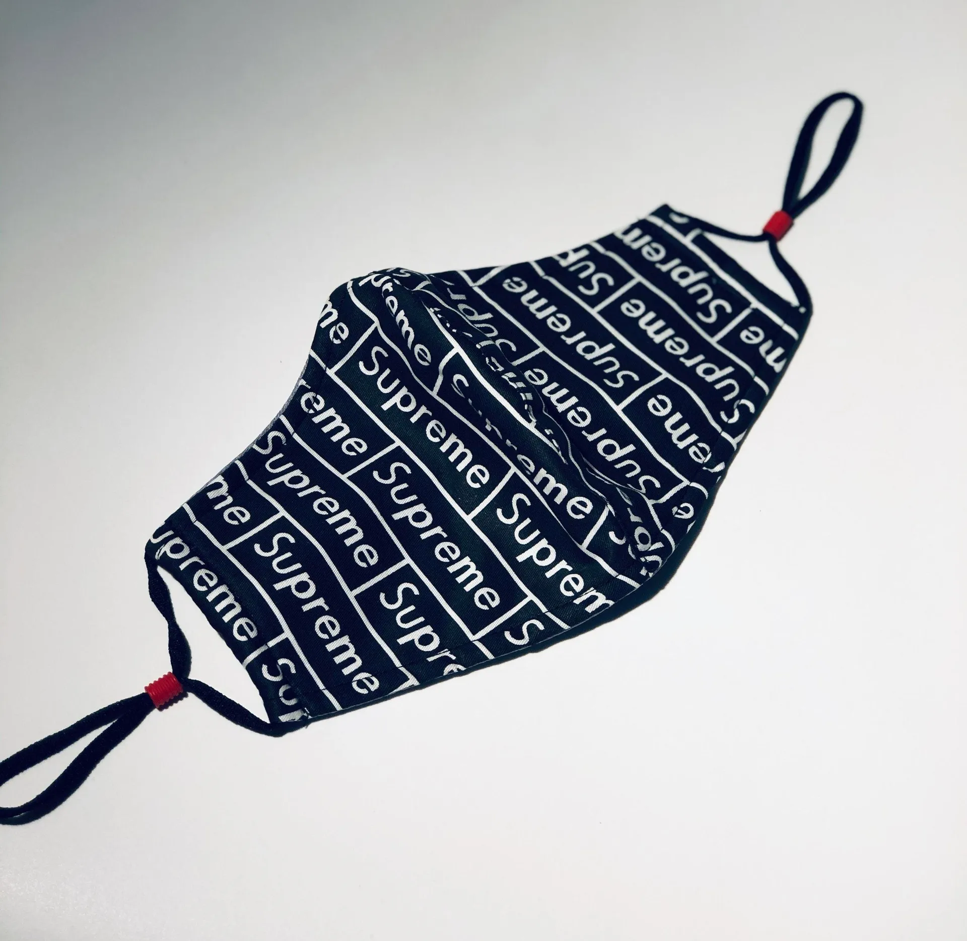 Supreme Face Mask Black - Image 3