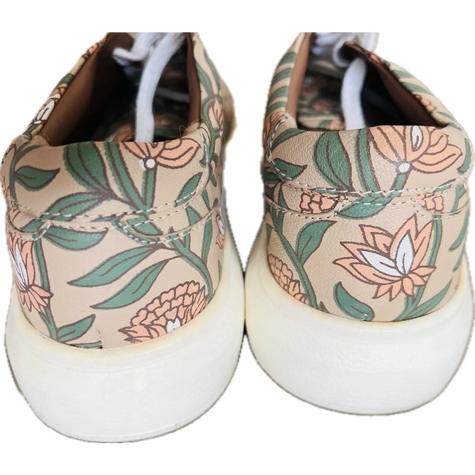 Anthropologie Llani Botanical Platform Sneakers Women's Shoes 40 9 Tropical - Image 6