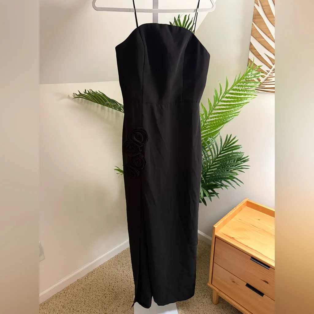 Amanda Uprichard x REVOLVE Wolfe Gown‎ in Black - Image 4