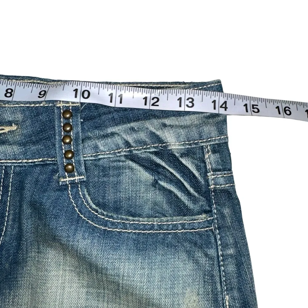 NWT Forever 21 Y2K Deadstock Denim Micro Skirt SMALL - Image 4