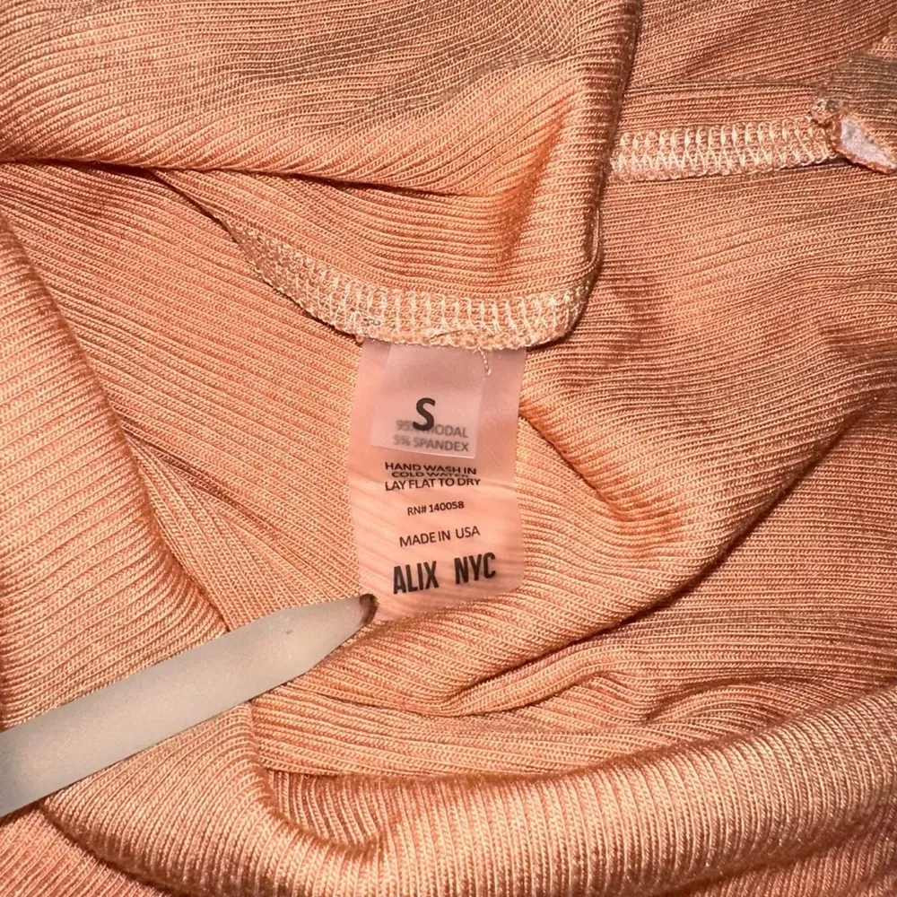 NWT Alix NYC Elton Long Sleeve Cut Out Ribbed Mini Dress SMALL - Image 6