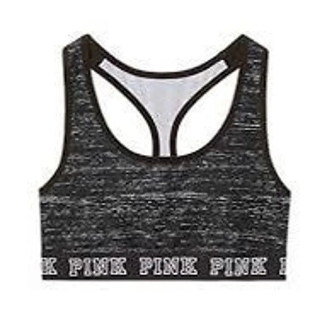 PINK Marble Racerback Sports Bra - Image 2